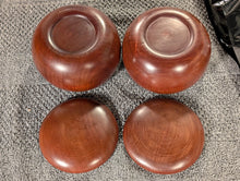 Load image into Gallery viewer, #C444 - Size 20 Slate and Shell Go Stones (Mexico) and Go Bowls Set (Quince)