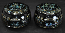 Load image into Gallery viewer, #J3670526 - Agate / Onyx - Raden Inlay Bowls - Free FedEx Shipping