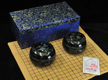 Load image into Gallery viewer, #J3670526 - Agate / Onyx - Raden Inlay Bowls - Free FedEx Shipping