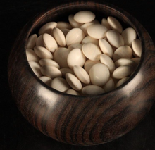 Load image into Gallery viewer, #J280961 - Luxury Set - Kokutan bowls - Size 36 Slate & Shell - Paulownia Box - Free FedEx Shipping