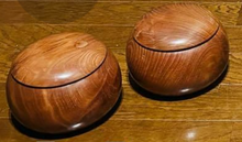Load image into Gallery viewer, #J1634860 - 17cm Floor Board Set - Shinkaya - Shihou-masa Cut - Cherry Bowls - Slate & Shell - Free FedEx Shipping