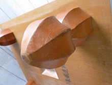 Load image into Gallery viewer, #J242271 - 14cm Floor Board Set - Matsu - Itame Cut - Keyaki Bowls - Size 30 Slate & Shell - Free FedEx Shipping