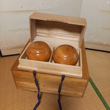 Load image into Gallery viewer, #J4488374 - 18cm Floor Board Set - Shinkaya - Shihou-masa Cut - Keyaki Bowls - Slate & Shell - Free FedEx Shipping