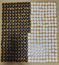 Load image into Gallery viewer, #J276387 - 5cm Table Board Set - Kaya - Size 25 Slate and Shell - Inlay Bowls - Free FedEx Shipping