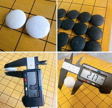 Load image into Gallery viewer, #J220433 - 12cm Floor Board Set - Kaya - Itame Kiomote - Size 25 Slate & Shell - Chestnut Bowls - Free FedEx Shipping