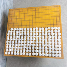 Load image into Gallery viewer, #J220433 - 12cm Floor Board Set - Kaya - Itame Kiomote - Size 25 Slate & Shell - Chestnut Bowls - Free FedEx Shipping