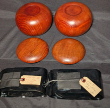 Load image into Gallery viewer, #C420 - Size 34 Go Stones (Slate and Clamshell) and Go Bowls Set