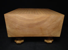 Load image into Gallery viewer, #J254103 - 18cm Floor Board Set - Katsura - Kiura Cut - Keyaki Bowls - Size 35 Slate & Shell - Free FedEx Shipping