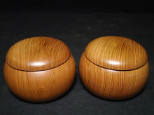 Load image into Gallery viewer, #J254103 - 18cm Floor Board Set - Katsura - Kiura Cut - Keyaki Bowls - Size 35 Slate & Shell - Free FedEx Shipping