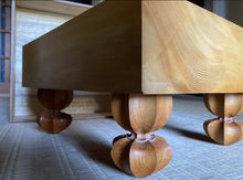 Load image into Gallery viewer, #J282070 - 11.5cm Floor Board - Kaya - Kiura Itame - Paulownia Lid - Free FedEx Shipping