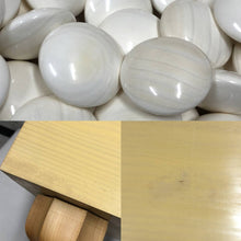 Load image into Gallery viewer, #J1760623 - 18cm Floor Board Set - Shinkaya - Tenchi-masa Cut - Cherry Bowls - Slate & Shell - Free FedEx Shipping