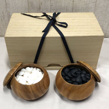 Load image into Gallery viewer, #J1760623 - 18cm Floor Board Set - Shinkaya - Tenchi-masa Cut - Cherry Bowls - Slate & Shell - Free FedEx Shipping