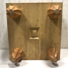 Load image into Gallery viewer, #J1760623 - 18cm Floor Board Set - Shinkaya - Tenchi-masa Cut - Cherry Bowls - Slate & Shell - Free FedEx Shipping