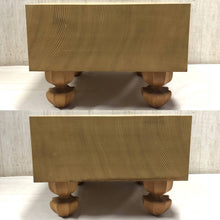 Load image into Gallery viewer, #J1760623 - 18cm Floor Board Set - Shinkaya - Tenchi-masa Cut - Cherry Bowls - Slate & Shell - Free FedEx Shipping