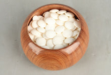 Load image into Gallery viewer, #J240899 - Size 30 Go Stones (Slate & Shell) and Go Bowls (Quince) Set - Paulownia Box - Free FedEx Shipping