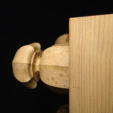 Load image into Gallery viewer, #J259503 - 17cm Floor Board Set - Shinkaya - Shihou-masa Cut - Keyaki Bowls - Size 35 Slate & Shell - Free FedEx Shipping