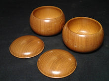 Load image into Gallery viewer, #J241962 - 21cm Floor Board Set - Shinkaya - Tenchi-masa Cut - Keyaki Bowls - Size 36 Slate & Shell - Free FedEx Shipping