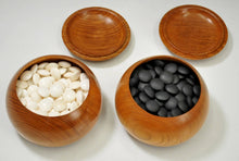 Load image into Gallery viewer, #J201898 - 17.5cm Floor Board Set - Katsura - Brocade & Lid - Slate and Shell - Keyaki Bowls - Free FedEx Shipping