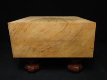 Load image into Gallery viewer, #J241966 - 14cm Shogi Floor Board Set - Shihou-masa Cut - Carved Pieces with Silk Bag and Storage Box - Free FedEx Shipping