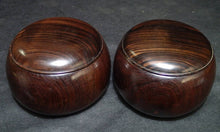 Load image into Gallery viewer, #J298590 - Luxury Set - Kokutan bowls - Size 30 Slate & Shell - Japanese Clamshell - Paulownia Box - Free FedEx Shipping