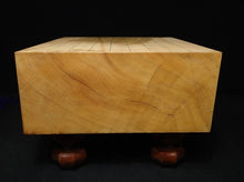 Load image into Gallery viewer, #J241966 - 14cm Shogi Floor Board Set - Shihou-masa Cut - Carved Pieces with Silk Bag and Storage Box - Free FedEx Shipping