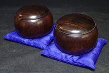 Load image into Gallery viewer, #J298590 - Luxury Set - Kokutan bowls - Size 30 Slate & Shell - Japanese Clamshell - Paulownia Box - Free FedEx Shipping