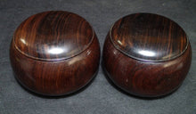 Load image into Gallery viewer, #J298590 - Luxury Set - Kokutan bowls - Size 30 Slate & Shell - Japanese Clamshell - Paulownia Box - Free FedEx Shipping