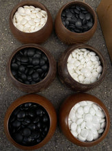Load image into Gallery viewer, #J251769 - Club Special - 2 Floor Boards - 3 Sets of Bowls & Stones - bonus Shogi Board - Slate & Shell - Free FedEx Shipping