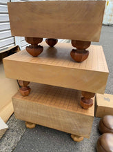 Load image into Gallery viewer, #J251769 - Club Special - 2 Floor Boards - 3 Sets of Bowls & Stones - bonus Shogi Board - Slate & Shell - Free FedEx Shipping