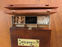 Load image into Gallery viewer, #C455 - Miniature Mortise & Tenon Board - Original Box - Go / Shogi