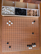 Load image into Gallery viewer, #C455 - Miniature Mortise & Tenon Board - Original Box - Go / Shogi