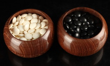 Load image into Gallery viewer, #J2329609 - Size 35 Slate & Shell Set - Cherry Bowls - Paulownia Box - Free FedEx Shipping
