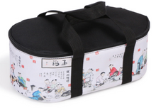 Load image into Gallery viewer, Zippered Tote for Go Bowls (White)