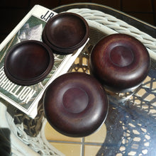 Load image into Gallery viewer, Size 20 Go Stones and Go Bowls Set - Medium - Antique Rosewood - Slate & Shell - #C028