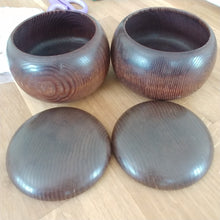 Load image into Gallery viewer, Size 16 Go Stones and Go Bowls Set - Keyaki / Mulberry / Cedar - Snow - #C038