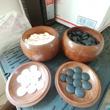 Load image into Gallery viewer, Size 22 Go Stones and Go Bowls Set - L Quince - Slate and Snow-grade Clamshell - #C050