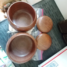 Load image into Gallery viewer, Size 22 Go Stones and Go Bowls Set - L Quince - Slate and Snow-grade Clamshell - #C050