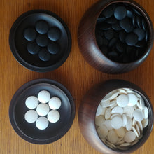 Load image into Gallery viewer, Size 22 Go Stones and Go Bowls Set - Slate & Shell - Size M Mulberry bowls - #C063