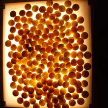 Load image into Gallery viewer, Size 20 Go Stones and Go Bowls Set - Large - Oak? Mulberry? - Lacquer - Slate & Shell - #C065