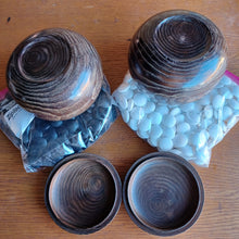 Load image into Gallery viewer, Size 33 Go Stones and Go Bowls Set - XL Chestnut - Resin / Glass - #C077