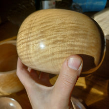 Load image into Gallery viewer, Golden Glow Go Bowls - XL - Island Mulberry / Tiger Maple - #C091