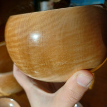 Load image into Gallery viewer, Golden Glow Go Bowls - XL - Island Mulberry / Tiger Maple - #C091