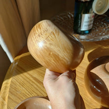 Load image into Gallery viewer, Golden Glow Go Bowls - XL - Island Mulberry / Tiger Maple - #C091
