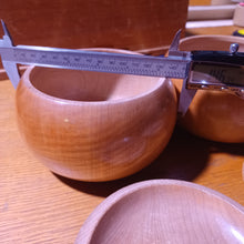 Load image into Gallery viewer, Golden Glow Go Bowls - XL - Island Mulberry / Tiger Maple - #C091