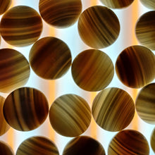 Load image into Gallery viewer, Size 15 Go Stones and Go Bowls Set - Medium - Camphor / Walnut - Slate & Shell - #C093