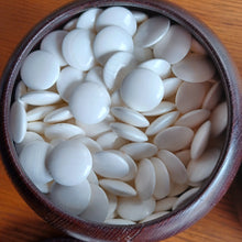 Load image into Gallery viewer, Size 25 Slate and Shell set - Mulberry Go Bowls - L - Snow - #C096
