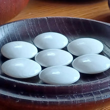 Load image into Gallery viewer, Size 25 Slate and Shell set - Mulberry Go Bowls - L - Snow - #C096