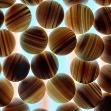 Load image into Gallery viewer, Size 20 Hamaguri Clamshell Set - M Chestnut - #C098