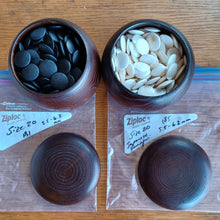 Load image into Gallery viewer, Size 20 Hamaguri Clamshell Set - M Chestnut - #C098