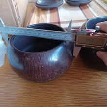 Load image into Gallery viewer, Size 30 Slate and Shell Set - Mulberry bowls - Snow - #C111